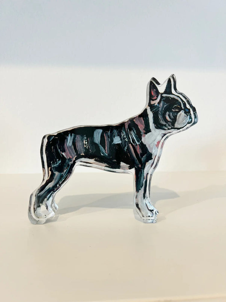 Chelsea McShane Art Boston Terrier Acrylic Block