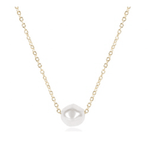 Enewton 16" Admire Pearl Gold Necklace