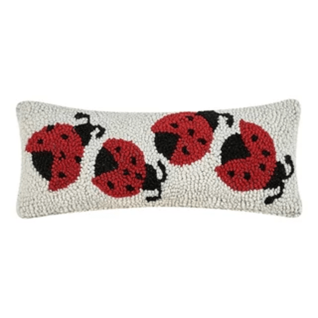 Peking Handicraft, Inc. Ladybugs Pillow
