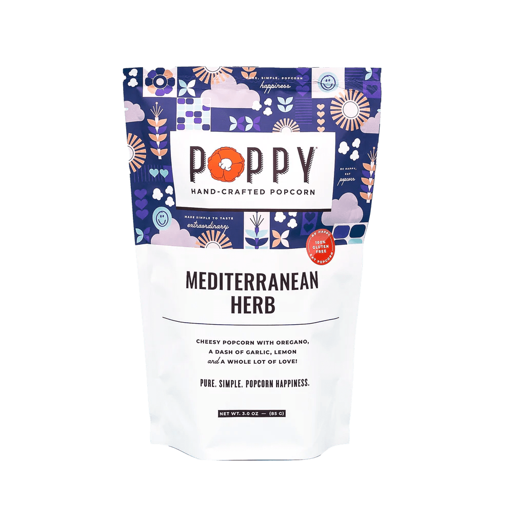 Poppy Popcorn Mediterranean Herb Poppy Popcorn