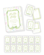 Rosanne Beck Green Toile Baby Milestone Cards