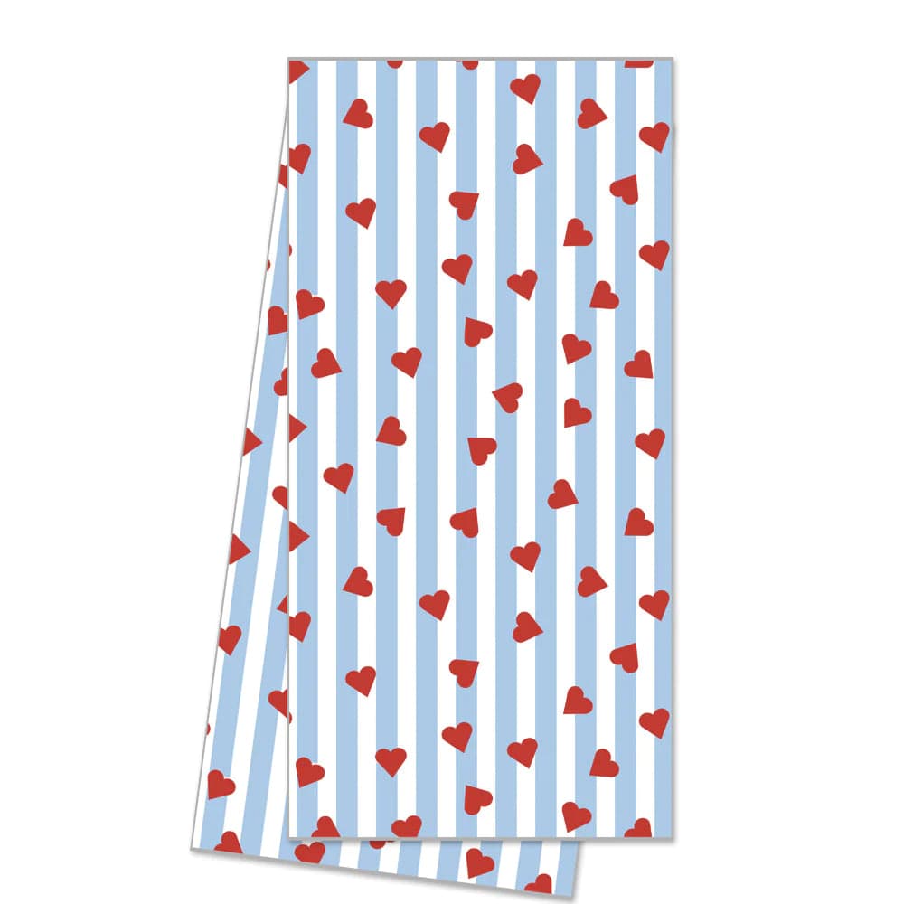 Valentine's Heart Tea Towel