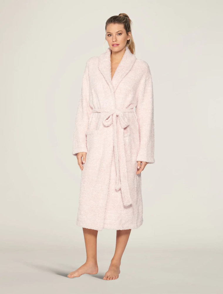Barefoot Dreams 2 Cozychic Dusty Rose Heathered Robe