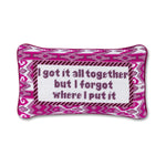 Furbish Got It All Together Needlepoint Pillow