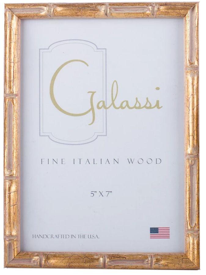 Gold Bamboo Picture Frame