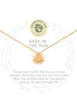 Bask in the Sun Sea La Vie Necklace at It's So Wright