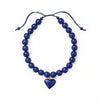 Emery Navy Heart Necklace