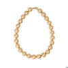 Iris Gold Bead Necklace