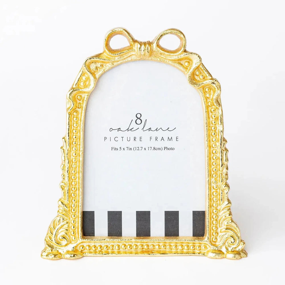 Gold Ribbon 5x7 Picture Frame