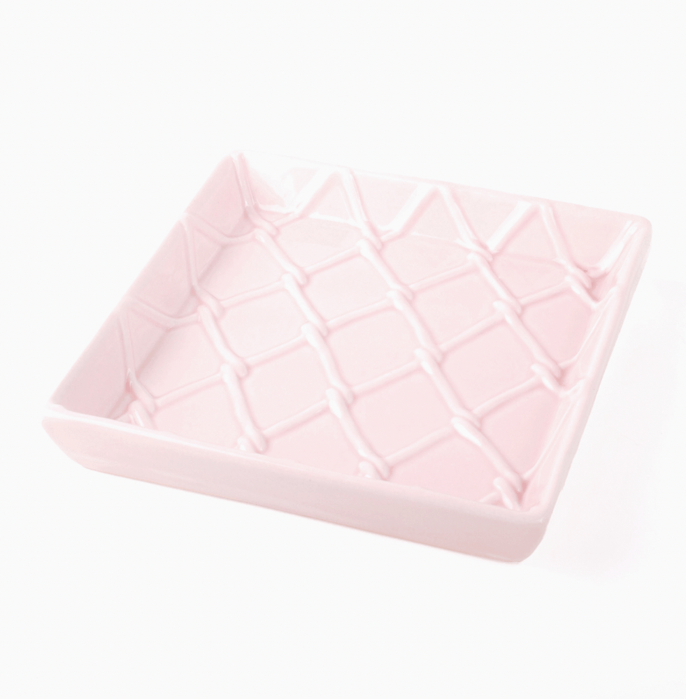 Pink Cocktail Napkin Tray