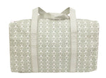 Sage Floral Duffle Bag