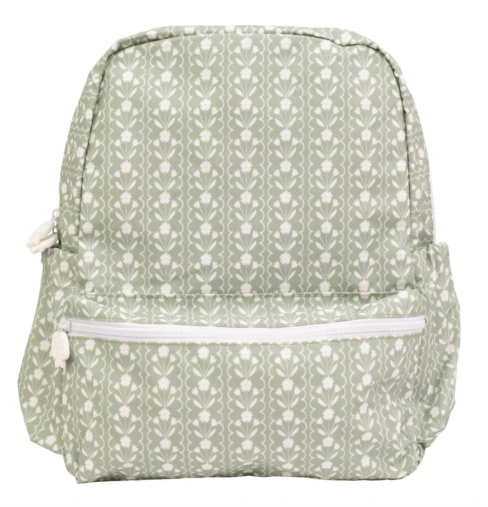Sage Floral Small Backpack