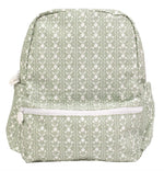 Sage Floral Small Backpack