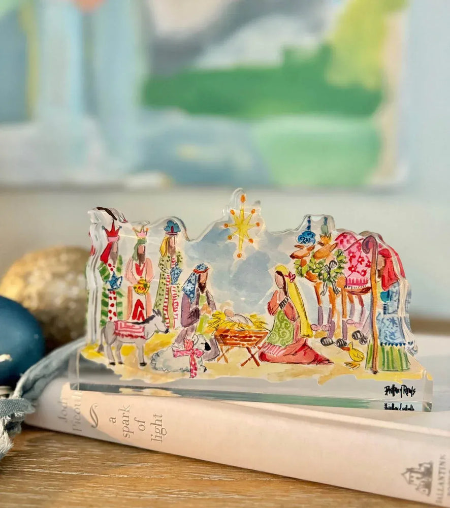 Brittany Rawls Nativity Acrylic Block