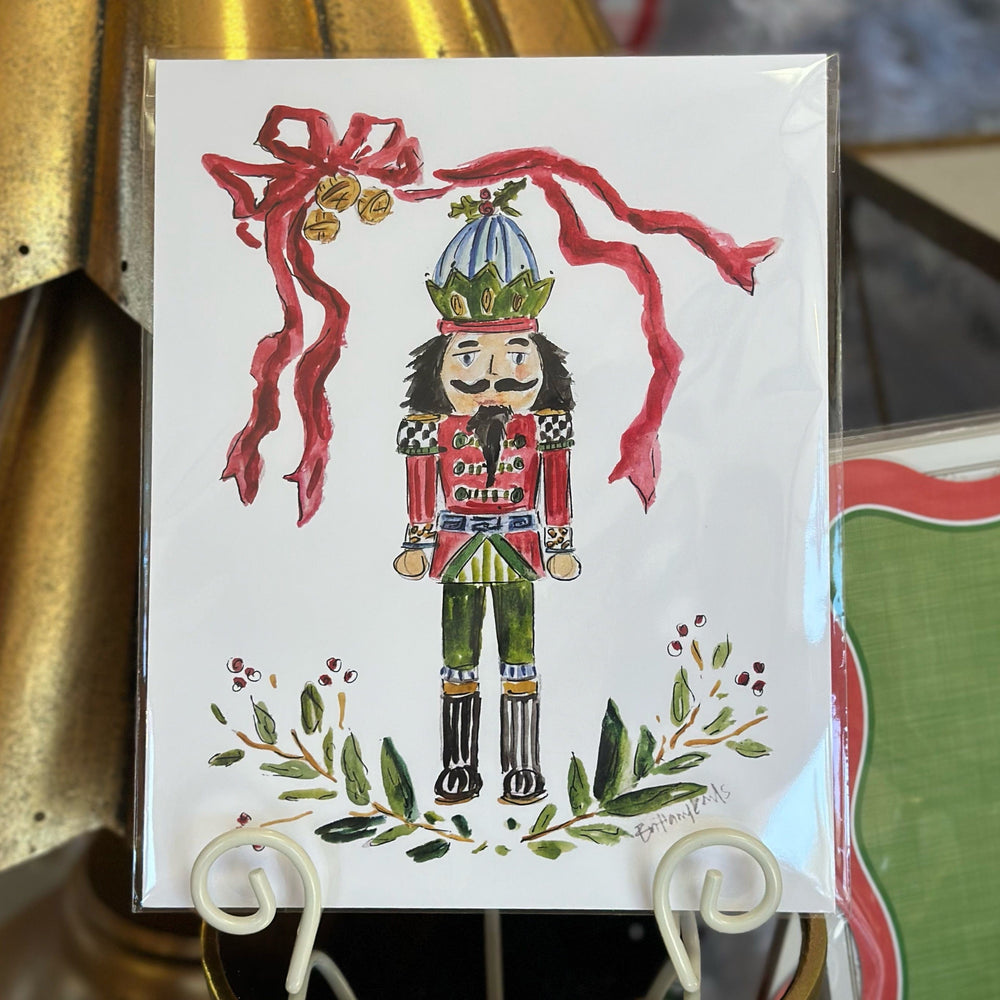 Brittany Rawls Red Nutcracker Print