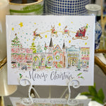 Christmas Village Print