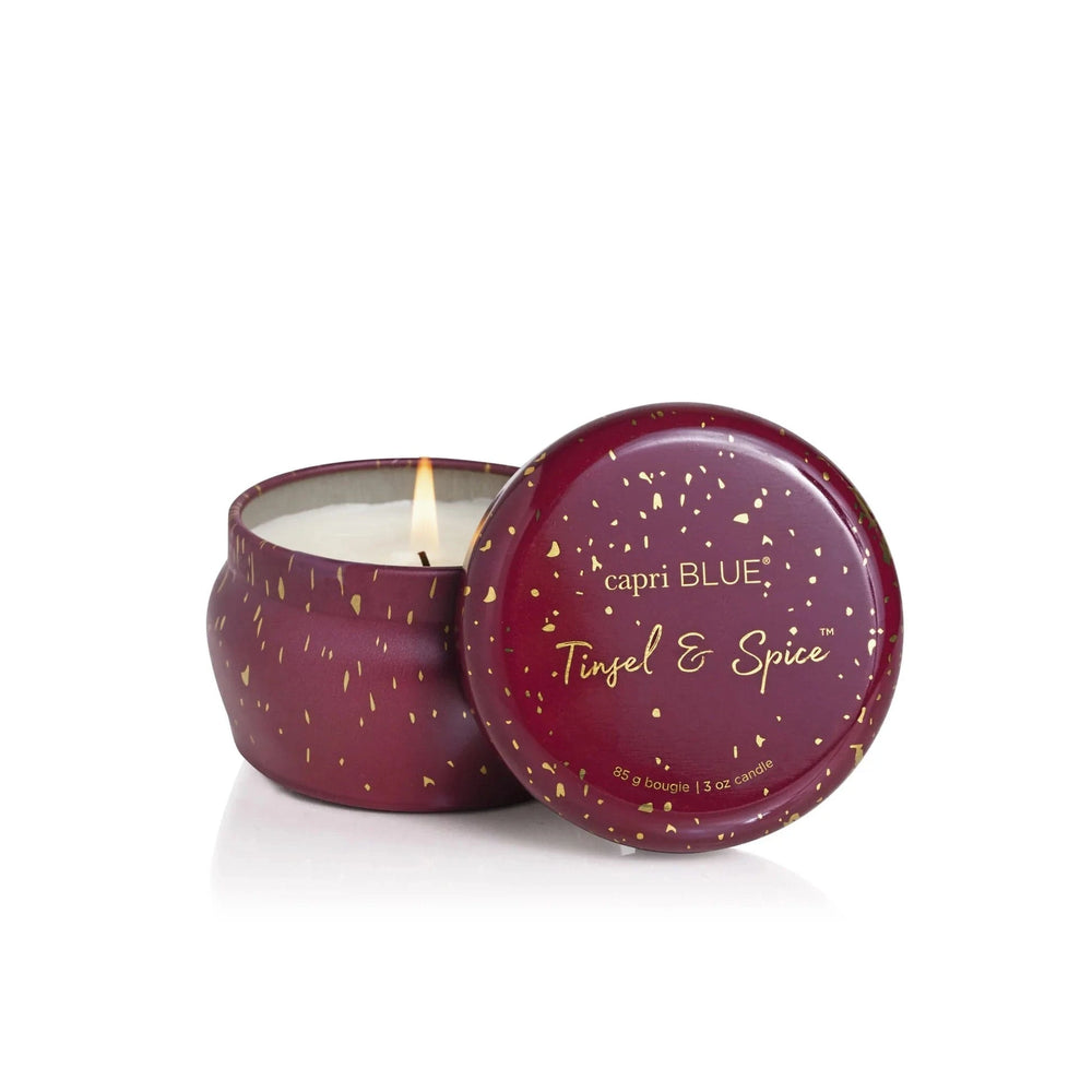 Tinsel & Spice Candle 3oz Mini Tin