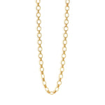 Cleopatra 32" Gold Small Link Necklace