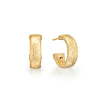 Cleopatra Classic Small Hoop Gold Earrings