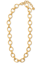 Capucine De Wulf Cleopatra Gold Regal Necklace