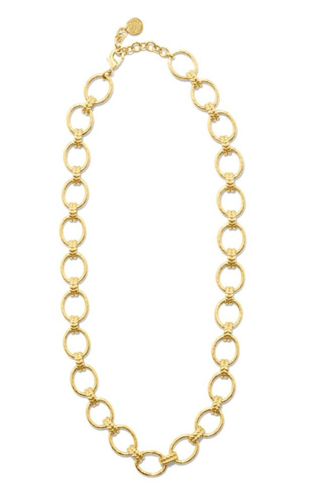 Cleopatra Grande Link Gold Necklace