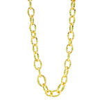 Green & Gold 18" Bangkok Bamboo Link Necklace
