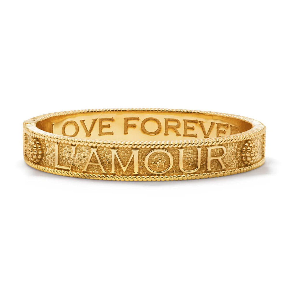 Capucine De Wulf L'Amour Toujour Hinged Bangle