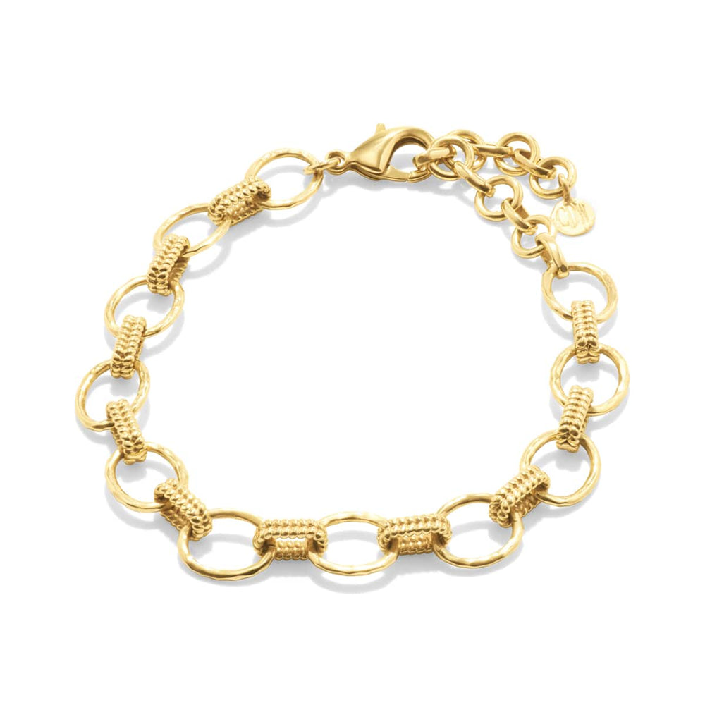 Pathway Link Gold Bracelet