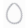 Iris Silver Bead Necklace