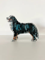 Chelsea McShane Art Bernese Mountain Dog Acrylic Block