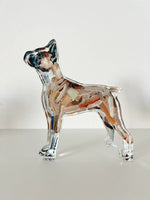 Chelsea McShane Art Boxer Acrylic Block