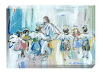 Chelsea McShane Art Dancing with Jesus 5x7 Acrylic Block