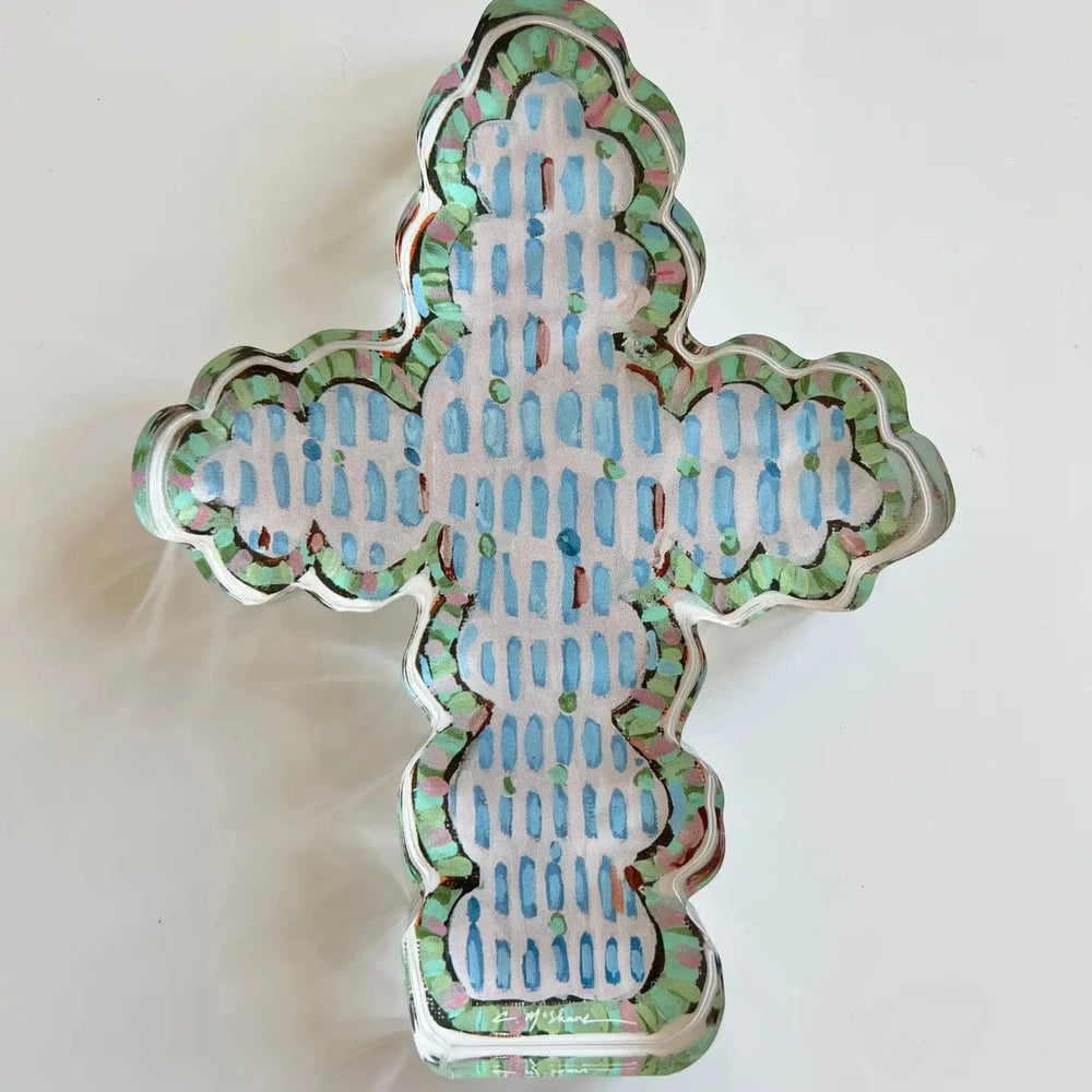 Faithful Cross I Acrylic Block