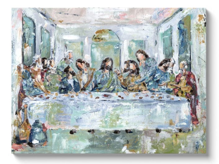 Chelsea McShane Art Last Supper I 18x24 Canvas