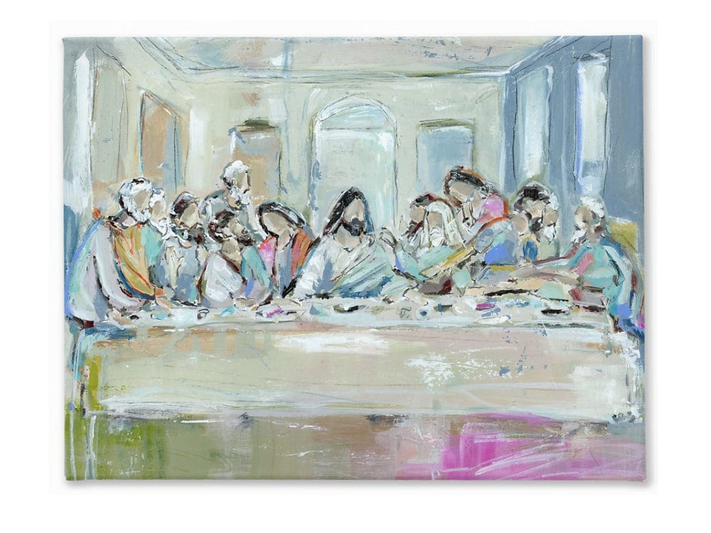 Chelsea McShane Art Last Supper II 8x10 Canvas