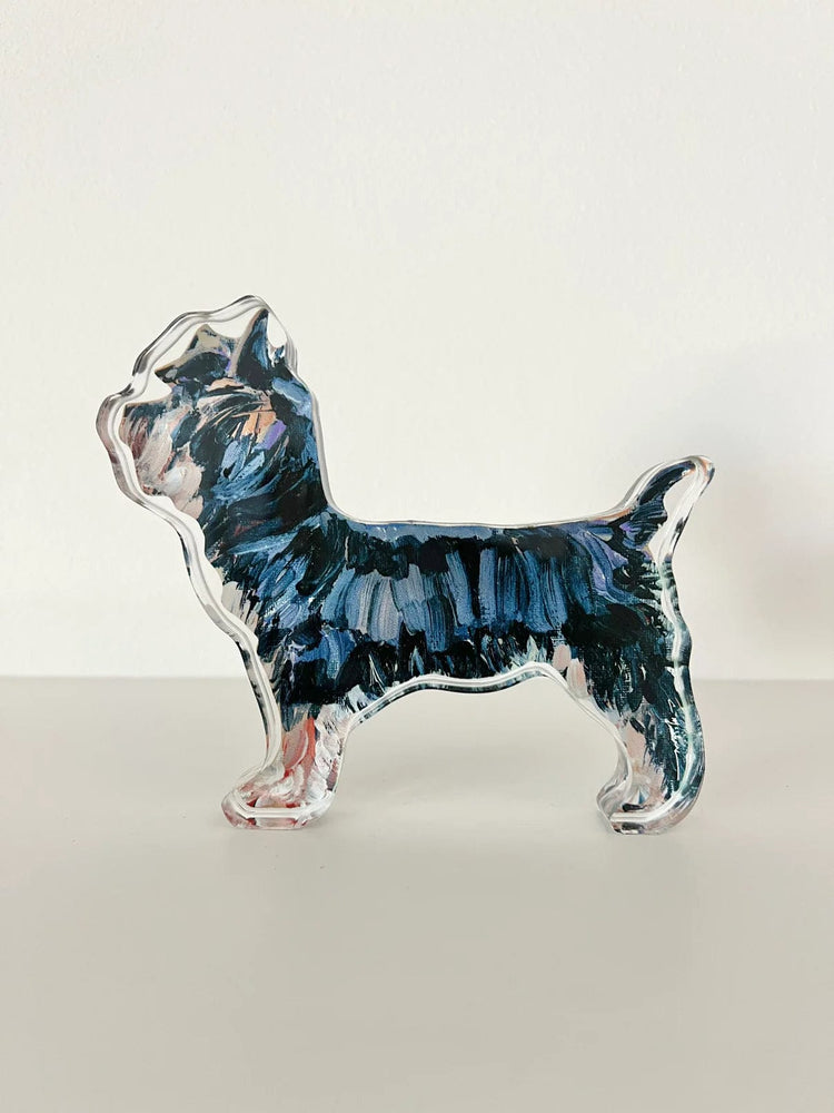 Yorkie Acrylic Block