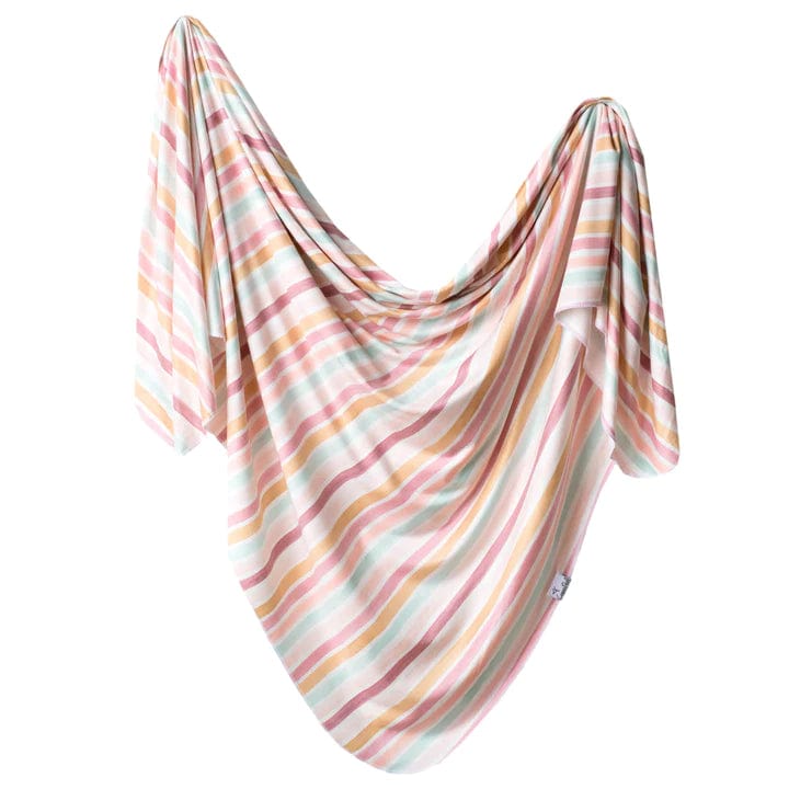 Copper Pearl Belle Knit Swaddle Blanket