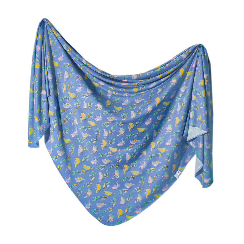 Birdie Knit Swaddle Blanket
