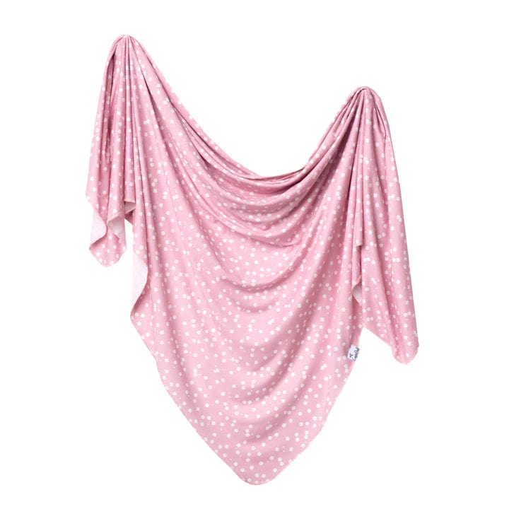 Copper Pearl Lucy Knit Swaddle Blanket