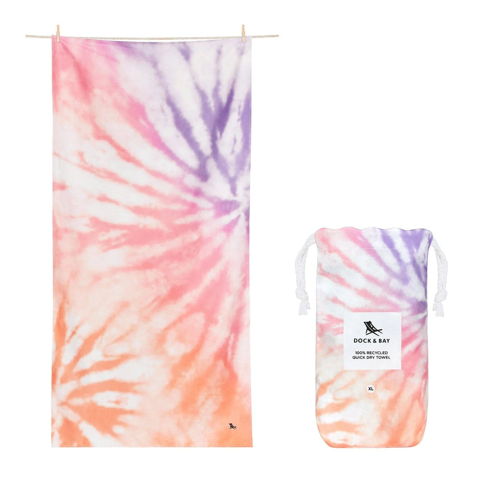 Dock & Bay Ember Afterglow Beach Towel