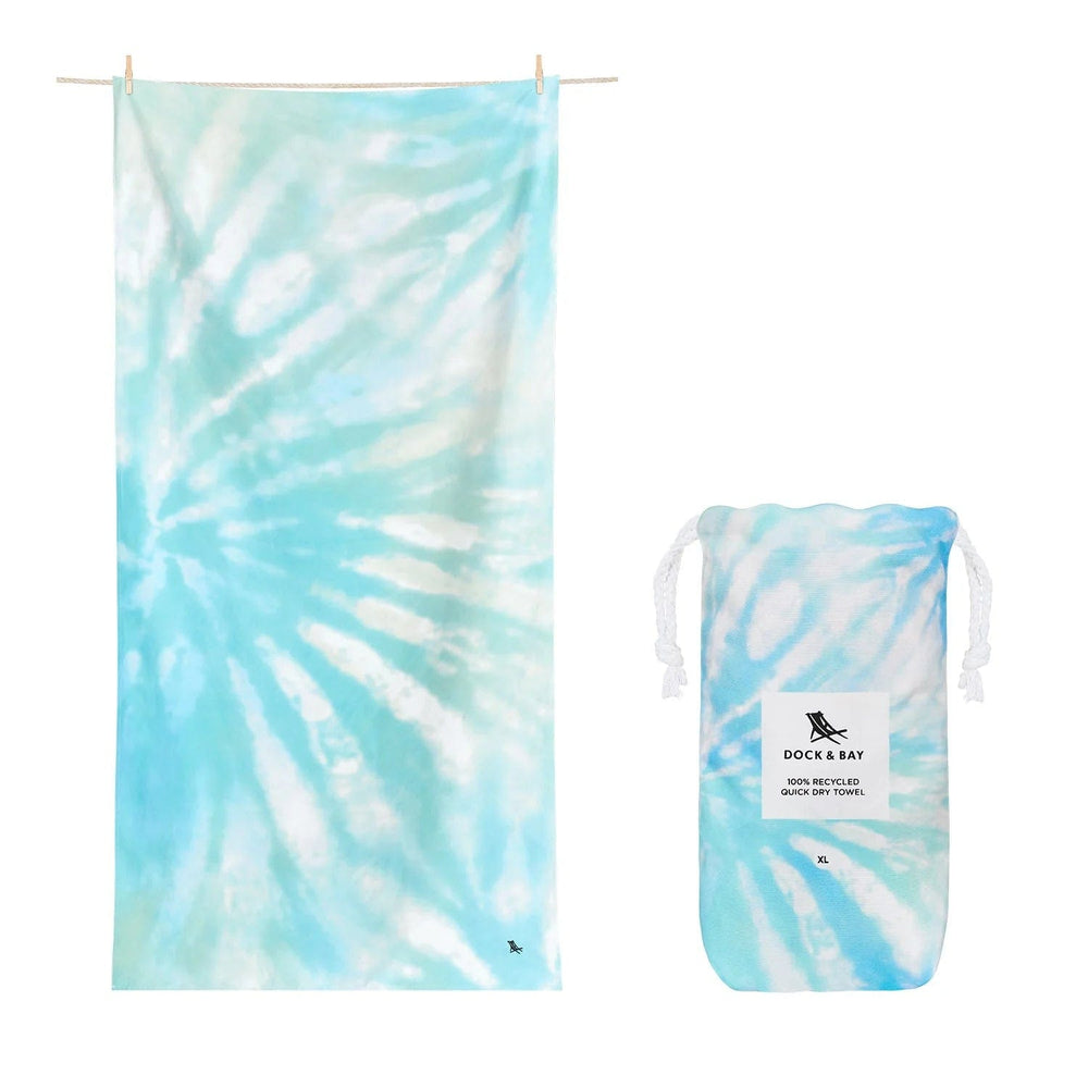 Dock & Bay Swirled Seas Beach Towel