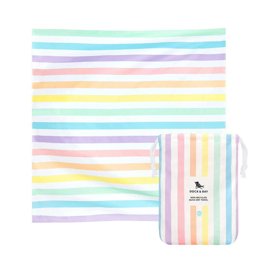 Dock & Bay Unicorn Waves XXL Towel