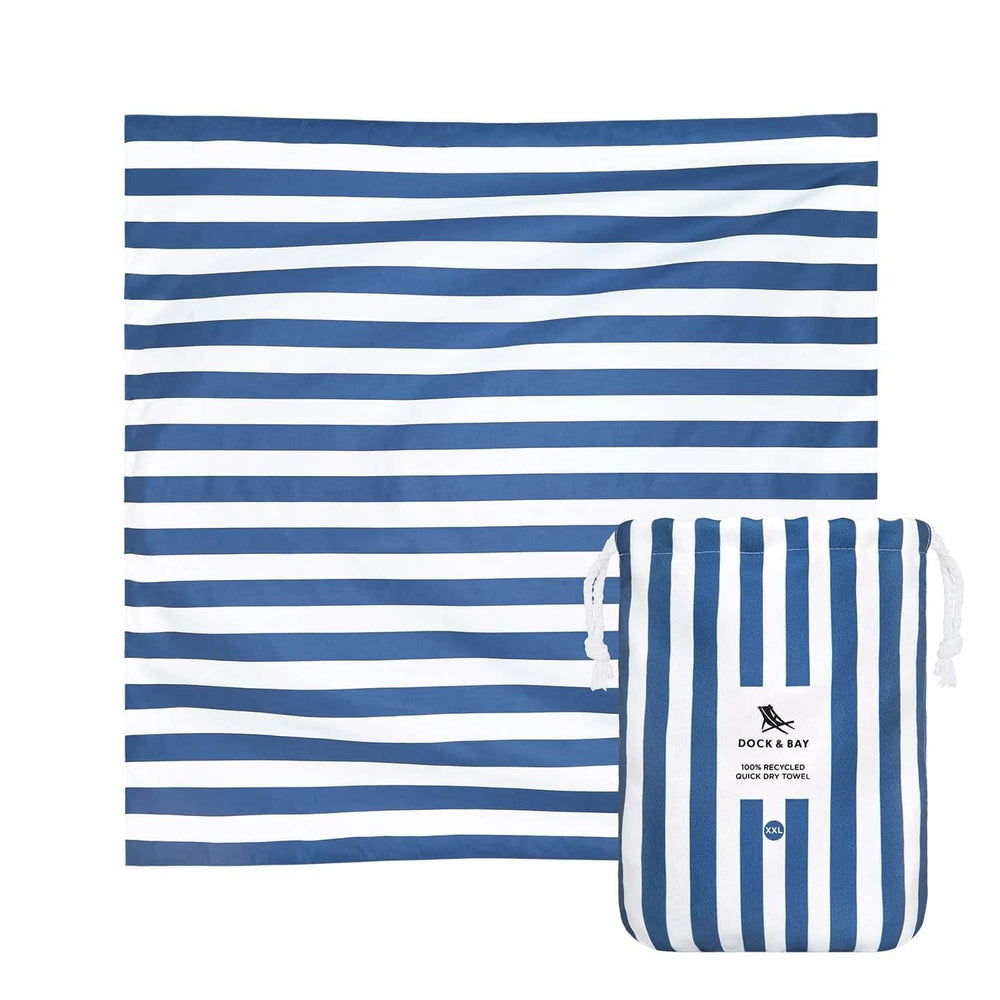 Dock & Bay Whitsunday Blue XXL Towel