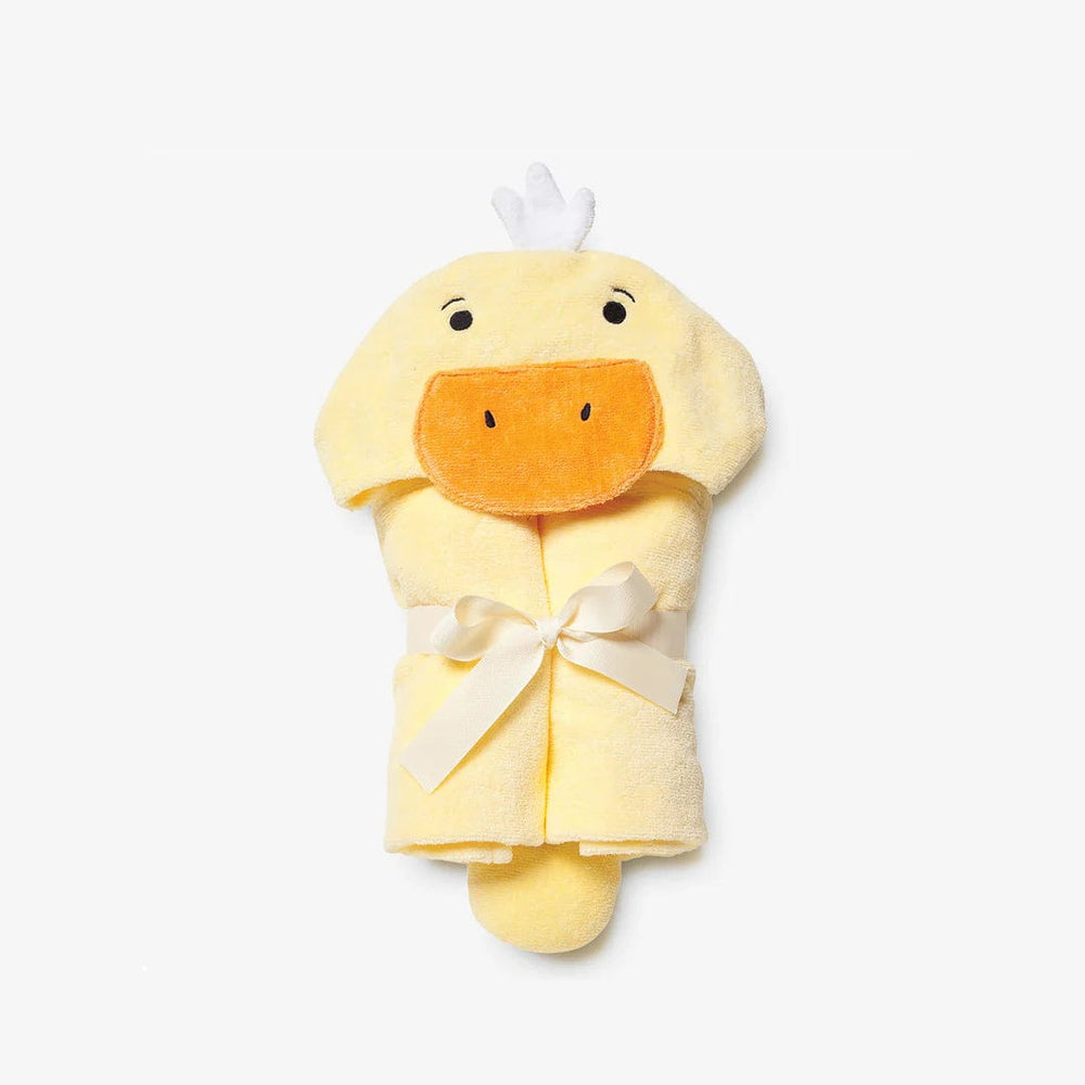 Yellow Ducky Hooded Bath Wrap