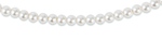 17" Classic Pearl 4mm Bead Choker