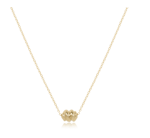 16" Admire Small Gold Necklace