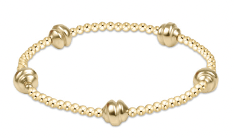 Admire Small Gold 2.5mm Bead Bracelet