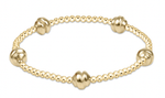 Admire Small Gold 2.5mm Bead Bracelet