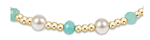 Amazonite Pearl Sincerity 4mm Bead Bracelet