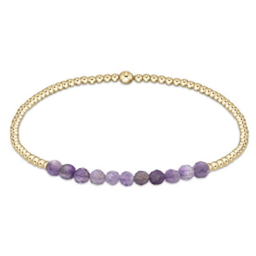 Amethyst Bliss 2mm Bracelet